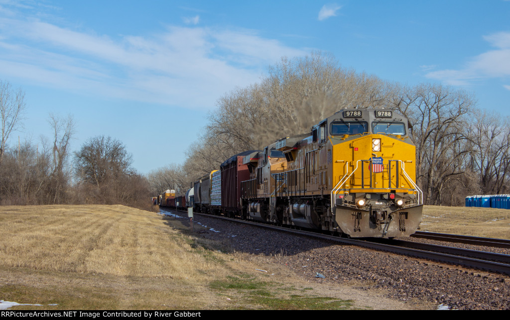 Westbound UP Manifest at Grinter Heights